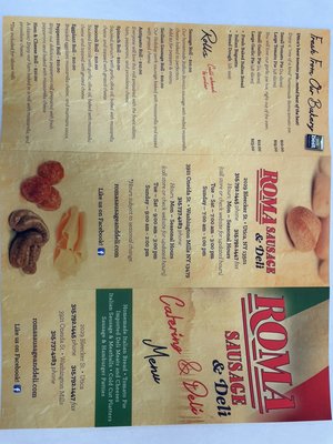 Menu photo 2 Roma Sausage Utica, NY Menu photo 2 Roma Sausage Utica, NY