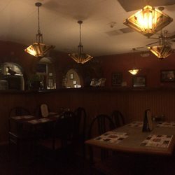 Andover Pizza & Pasta - Interior seating of restaurant