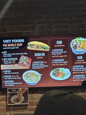 Menu photo 8 Boba Phở U Sacramento, CA