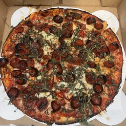 GF "spicy but oh so sweet " added basil 10/10