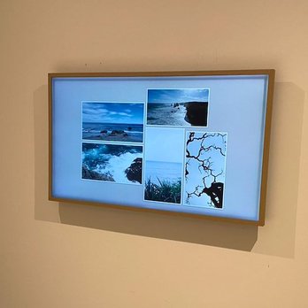 C5 Solutions - Frame with Teak Bezel. TV Sales and Install - Home Automation Near Me C5 Solutions - Frame with Teak Bezel. TV Sales and Install - Home Automation Near Me