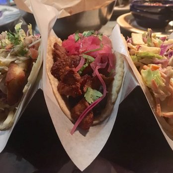 Taco Guild - Taco Guild - Ono fish taco, Al Pastor taco, Shrimp taco. They look good, but don't be fooled. - Bars Near Me - Phoenix, Arizona Taco Guild - Taco Guild - Ono fish taco, Al Pastor taco, Shrimp taco. They look good, but don't be fooled. - Bars Near Me - Phoenix, Arizona