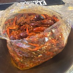 Nice and hot! Cajun spicy