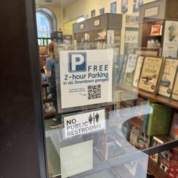 Prince Books - 2 hours free parking