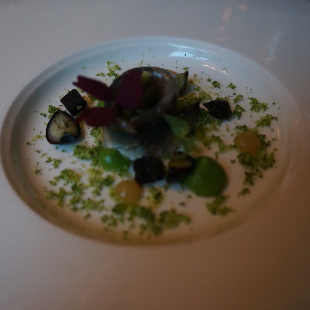 La Table d'Eugène - sardine with broccoli purée - French Near Me - Paris, 75 La Table d'Eugène - sardine with broccoli purée - French Near Me - Paris, 75