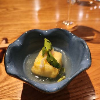 Sushi Kashiba - Omakase Egg Agedashi - Japanese Near Me - Seattle, Washington