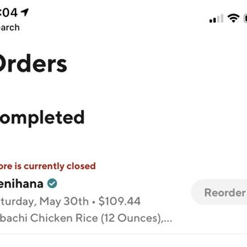 Benihana - Miramar - Receipt - Sushi Bars Near Me - Miramar, Florida
