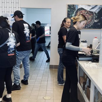 7 Leaves Cafe - Busy staff for grand opening! - Coffee & Tea Near Me - Fountain Valley, California 7 Leaves Cafe - Busy staff for grand opening! - Coffee & Tea Near Me - Fountain Valley, California