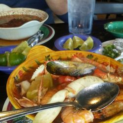 Las Islas Marias - Seafood soup.