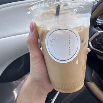 Cafe Hana - Iced vanilla latte - Coffee & Tea Near Me - Irving, Texas Cafe Hana - Iced vanilla latte - Coffee & Tea Near Me - Irving, Texas