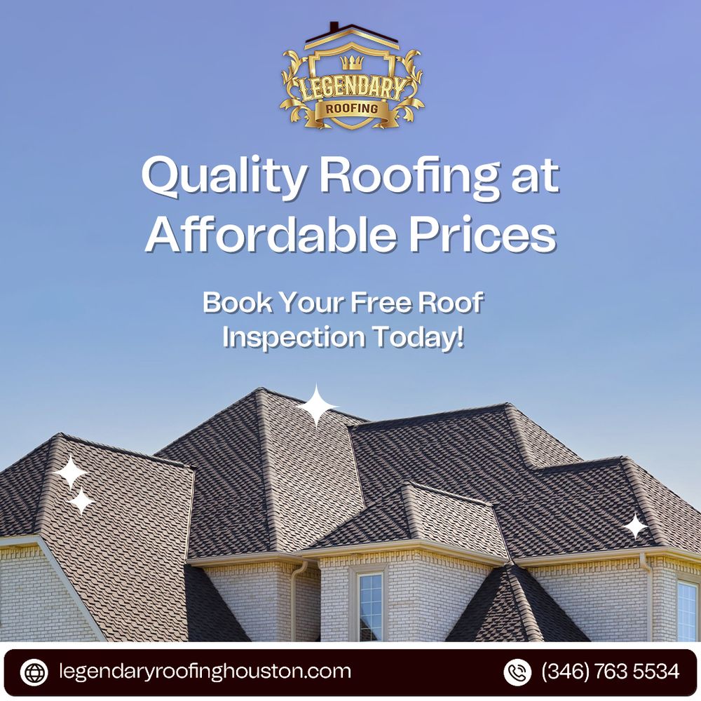 Slide of Legendary Roofing Houston