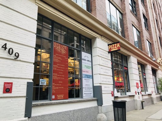 Photo of Chelsea Market - New York, NY, US. Chelsea Market outdoor dining