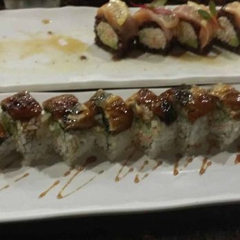 Hiroba Sushi - Spiders roll. Half way done. - Sushi Bars Near Me - Henderson, Nevada