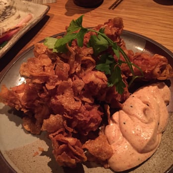 Tei Tei Robata Bar - cornflake shrimp! get itttt - Japanese Near Me - Dallas, Texas
