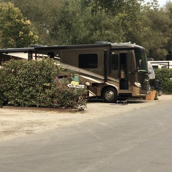 Carmel by the River Rv Park - Our Newmar Ventana nestled in our spot! - RV Parks Near Me - Carmel, California Carmel by the River Rv Park - Our Newmar Ventana nestled in our spot! - RV Parks Near Me - Carmel, California