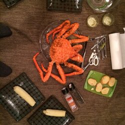 Aquatech - King Crab So Big we ate on the floor!
