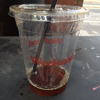 Weekend Coffee - The end of my Weekend Iced Coffee - Coffee & Tea Near Me - Dallas, Texas Weekend Coffee - The end of my Weekend Iced Coffee - Coffee & Tea Near Me - Dallas, Texas