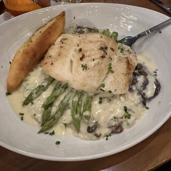 Gary’s Supper Club - Halibut risotto - Supper Clubs Near Me - Lakeville, Minnesota