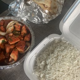 2. Chicken Tikka and 1. Steamed Rice and 2. Butter Naan 2. Chicken Tikka and 1. Steamed Rice and 2. Butter Naan