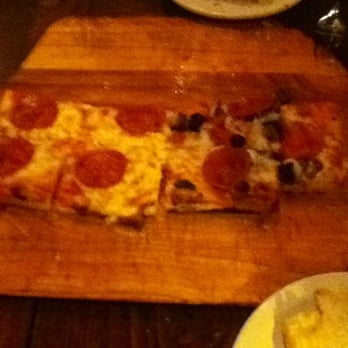 PR Italian Bistro - Pepperoni & garlic pizza; Tutta Pizza-sausage, pepperoni, mushroom, onion, blck olives, & blu cheese - Italian Near Me - Chicago, Illinois