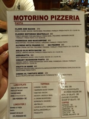 Menu photo 5 Motorino Pizza Makati, NCR
