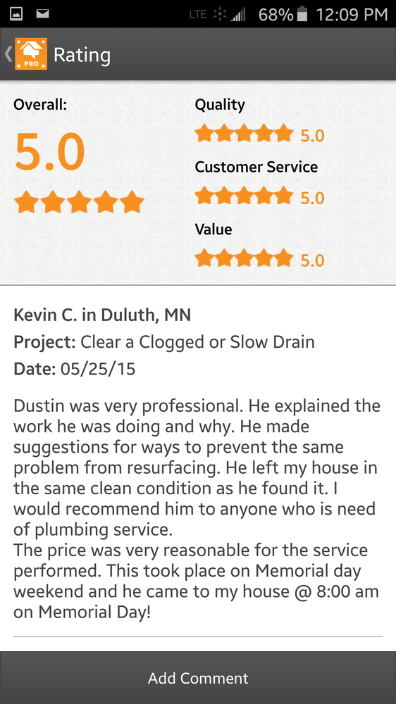 Slide of Hill Side Sewer & Drain