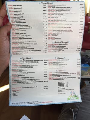 Menu photo 5 La Picea di Cristina Gasperini Levanto, SP Menu photo 5 La Picea di Cristina Gasperini Levanto, SP