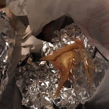Pedro's Cocina - I found this in my burrito tonight. Could be part of a glove or something rubbery plastic. - Mexican Near Me - Dixon, California Pedro's Cocina - I found this in my burrito tonight. Could be part of a glove or something rubbery plastic. - Mexican Near Me - Dixon, California