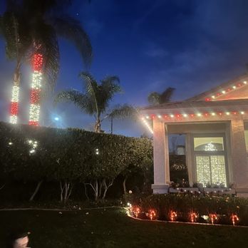 Inland Empire Christmas Light Install - Red and White Exteriors lights on home - Holiday Decorating Services Near Me Inland Empire Christmas Light Install - Red and White Exteriors lights on home - Holiday Decorating Services Near Me