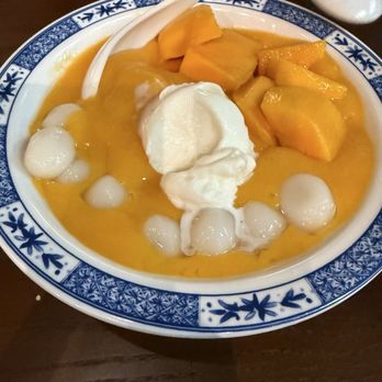 Auntie Dessert - Super mango mochi pudding $12 - Desserts Near Me - Thornhill, Ontario