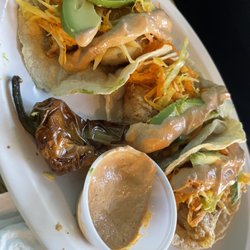 Delicious fish tacos