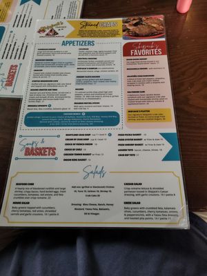 Menu photo 1 Skipjack’s Crab Deck Middle River, MD