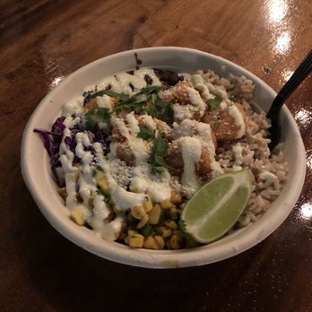 The Gulf - Shrimp taco served as a bowl - Burgers Near Me - Orange Beach, Alabama