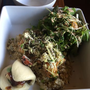 Lucky Belly - Yummy! Their special rice bento box $16 it was so good! - Bars Near Me - Honolulu, Hawaii Lucky Belly - Yummy! Their special rice bento box $16 it was so good! - Bars Near Me - Honolulu, Hawaii