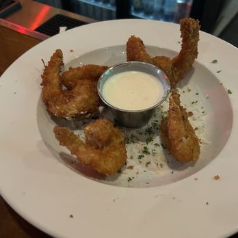 Relish Supper Club - Coconut shrimp: special app had plump shrimp and crispy coconutty exterior. Great version. 4.5 stars - Supper Clubs Near Me - Germantown, Wisconsin Relish Supper Club - Coconut shrimp: special app had plump shrimp and crispy coconutty exterior. Great version. 4.5 stars - Supper Clubs Near Me - Germantown, Wisconsin