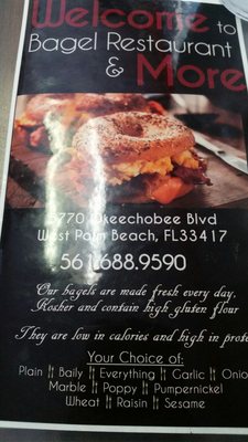 Menu photo 5 Bagel Restaurant and More West Palm Beach, FL Menu photo 5 Bagel Restaurant and More West Palm Beach, FL