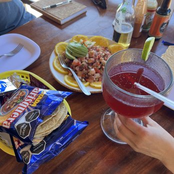 El Pichón - shrimp ceviche and sangria - Seafood Near Me - Puerto Vallarta, JAL El Pichón - shrimp ceviche and sangria - Seafood Near Me - Puerto Vallarta, JAL