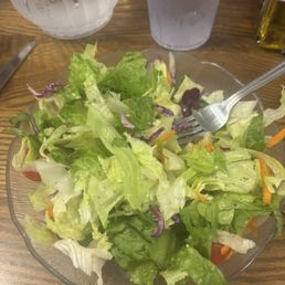 Watery plain salad Watery plain salad
