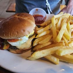 Casa Bavaria - My wife ordered a burger and French fries at a German joint.