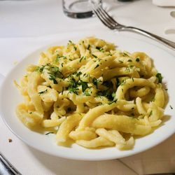 Marjellchen - Side of plain spaetzle - perfectly fine but just bland noodles (I hoped there'd be cheese mixed in)