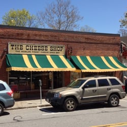 The Concord Cheese Shop - From the outside on a nice spring day.