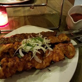 Marani - Lula (mixed ground lamb and beef) and chicken thigh skewers - So good, every single time - Mediterranean Near Me - Rego Park, New York Marani - Lula (mixed ground lamb and beef) and chicken thigh skewers - So good, every single time - Mediterranean Near Me - Rego Park, New York