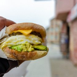 George's Zoo Liquor Deli - breakfast sandwich $7