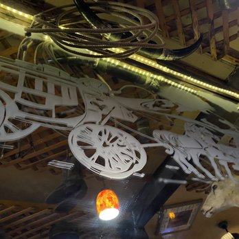 Buffalo Bar & Grill - Loved the etched glass - American Near Me - Payson, Arizona