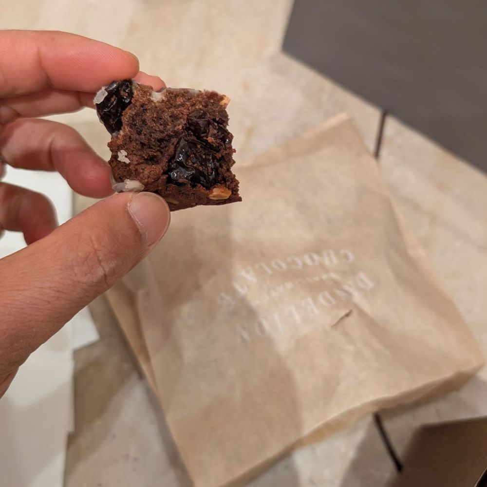 Dandelion Chocolate - Dark chocolate cherry almond scone - Chocolatiers & Shops Near Me - Las Vegas, Nevada