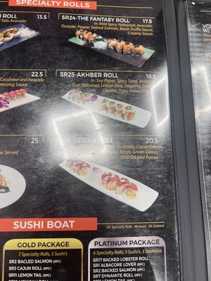 Menu photo 3 Catch Me Sushi Canoga Park, CA