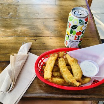 Seawolf - Sincere Cider & Fried Pickles, in the shade - Pubs Near Me - Oakland, California Seawolf - Sincere Cider & Fried Pickles, in the shade - Pubs Near Me - Oakland, California