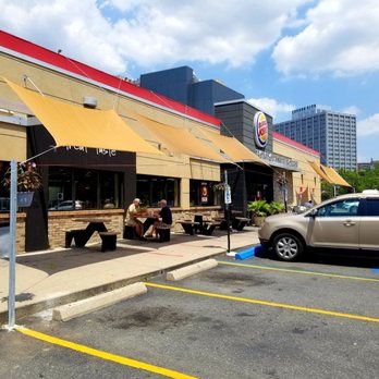 Burger King - They added tarps to provide shade to the outdoor dining space. - Fast Food Near Me - Rego Park, New York Burger King - They added tarps to provide shade to the outdoor dining space. - Fast Food Near Me - Rego Park, New York