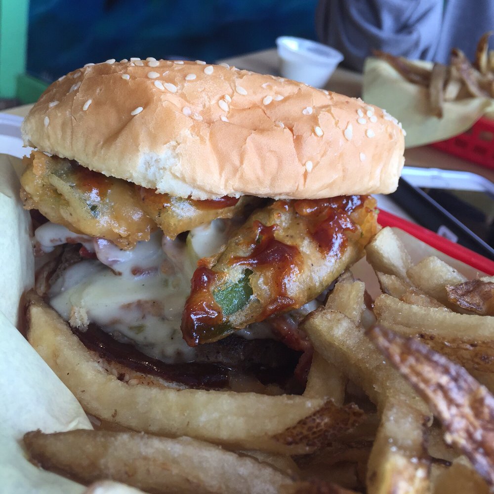 Surfside Burger Shack - Slug Burger w/Fries! - American Near Me - Eureka, California Surfside Burger Shack - Slug Burger w/Fries! - American Near Me - Eureka, California
