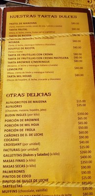 Menu photo 2 Barlovento La Lucila del Mar, C
